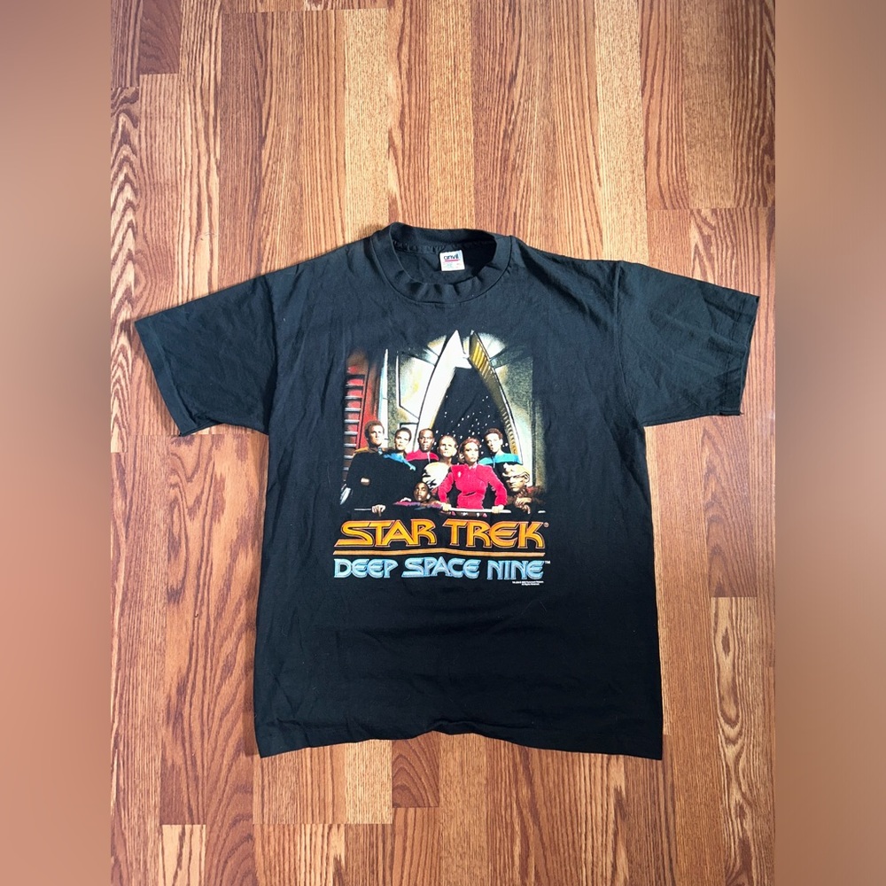 Vintage 1993 anvil single stitch Star Trek promo tee